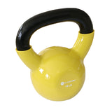 Kettlebell Fitness Iron Weights With Vinyl Coating Around The Bottom Half of The Metal Kettle Bell Exercise Body Equipment