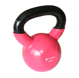 Kettlebell Fitness Iron Weights With Vinyl Coating Around The Bottom Half of The Metal Kettle Bell Exercise Body Equipment