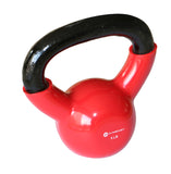 Kettlebell Fitness Iron Weights With Vinyl Coating Around The Bottom Half of The Metal Kettle Bell Exercise Body Equipment