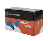Gymenist Weighted Gloves Pair of Wrist Weights Glove With Holes For Finger And Thumb Available in 1LB or 2LB Set of 2 Training Weight Gloves