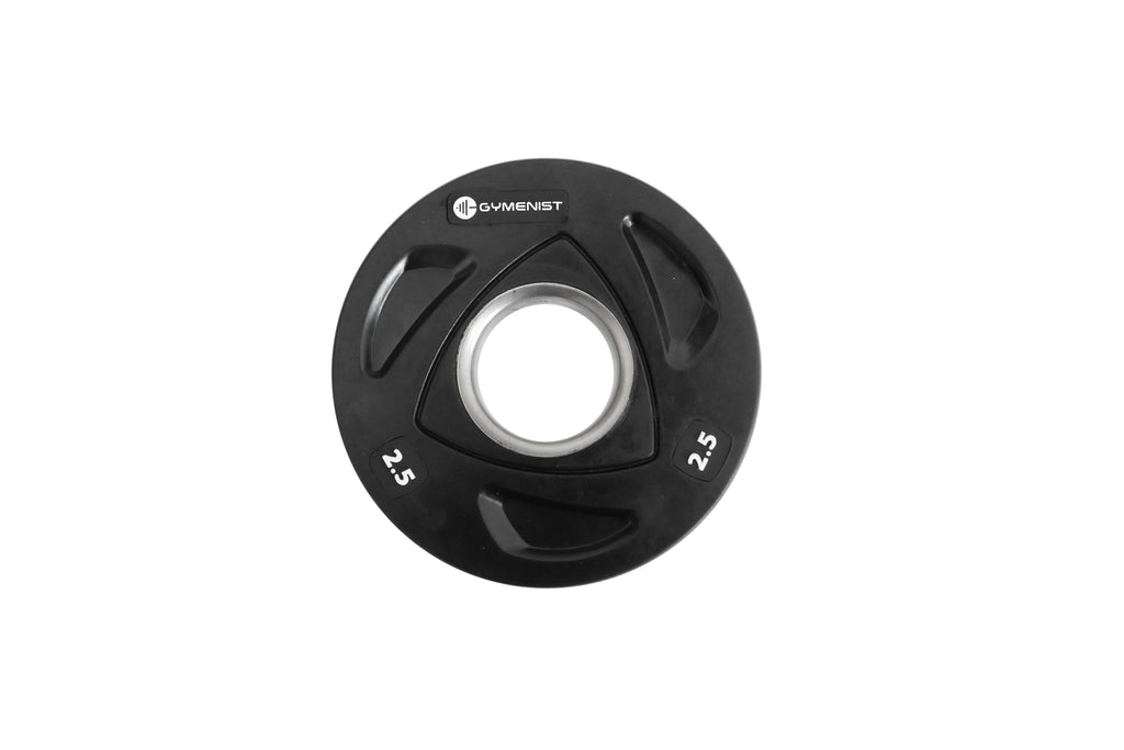 Rubber Coated Weight Plates With Handle Grip