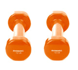 Set of 2 Vinyl Coated Dumbbells, With A Great Non Slip Grip, Choose You Weight Size