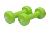 Set of 2 Vinyl Coated Dumbbells, With A Great Non Slip Grip, Choose You Weight Size