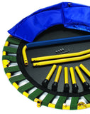 Portable & Foldable Trampoline - 36" diameter. with handle bar (Yellow)