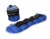 GYMENIST Pair of Ankle and Wrist Weights Adjustable Size The Weight Can Also Be Adjusted (Up to 4 LBS)