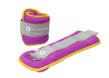 Pair of Neoprene Wrist And Ankle Weights With Adjustable Strap