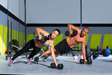 Gymenist Set of 2 Hex Rubber Dumbbell with Metal Handles, Pair of 2 Heavy Dumbbell Choose Weight