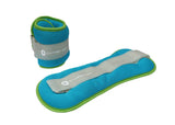 Pair of Neoprene Wrist And Ankle Weights With Adjustable Strap