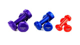 Set of 2 Vinyl Coated Dumbbells, With A Great Non Slip Grip, Choose You Weight Size