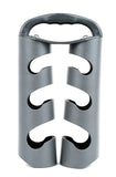 GYMENIST Dumbbell Set of 6 Total Dumbbells With Foldable Rack That Can Stand For Display or Folded For Travel And Storage These Weights (Set Includes 3 Pairs)