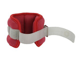 Gymenist Pair Of 2 Ankle Weight & Wrist Weights With Adjustable Valcro Strap
