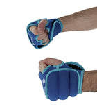 Gymenist Weighted Gloves Pair of Wrist Weights Glove With Holes For Finger And Thumb Available in 1LB or 2LB Set of 2 Training Weight Gloves