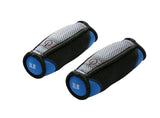 Gymenist Set of 2 Jogging Dumbbells with Strap for hand, Pair Of Running Dumbbells Has Blinking LED Lights For Night Running