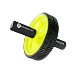 Abdominal Exercise Ab Wheel Roller with Foam Handles, Great Grip, Double Wheels, Top Professional Quality