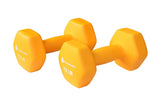 Gymenist Pair Of Dumbbells Set Of 2 Soft Non Slip Grip Dumbbells Pair Covered With Neoprene