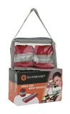 Gymenist Pair Of 2 Ankle Weight & Wrist Weights With Adjustable Valcro Strap
