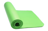 Thick Exercise Yoga Floor Mat Nbr 24 X 71 Inches Great for Camping Cardio Workouts Pilates Gymnastics With Carrying Strap Included