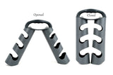GYMENIST Dumbbell Set of 6 Total Dumbbells With Foldable Rack That Can Stand For Display or Folded For Travel And Storage These Weights (Set Includes 3 Pairs)