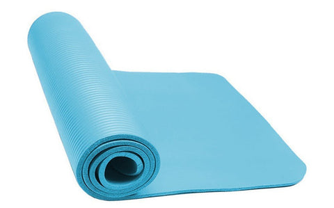 Thick Exercise Yoga Floor Mat Nbr 24 X 71 Inches Great for Camping