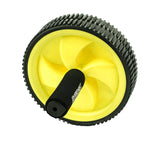 Abdominal Exercise Ab Wheel Roller with Foam Handles, Great Grip, Double Wheels, Top Professional Quality